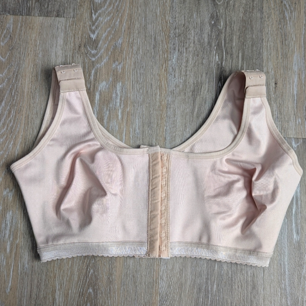 Ann Slim‎ Size 38 "The Original" Post Surgery Light Beige Nude Adjustable Bra